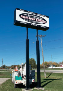 Superfrog Signs & Graphics Exterior Signs